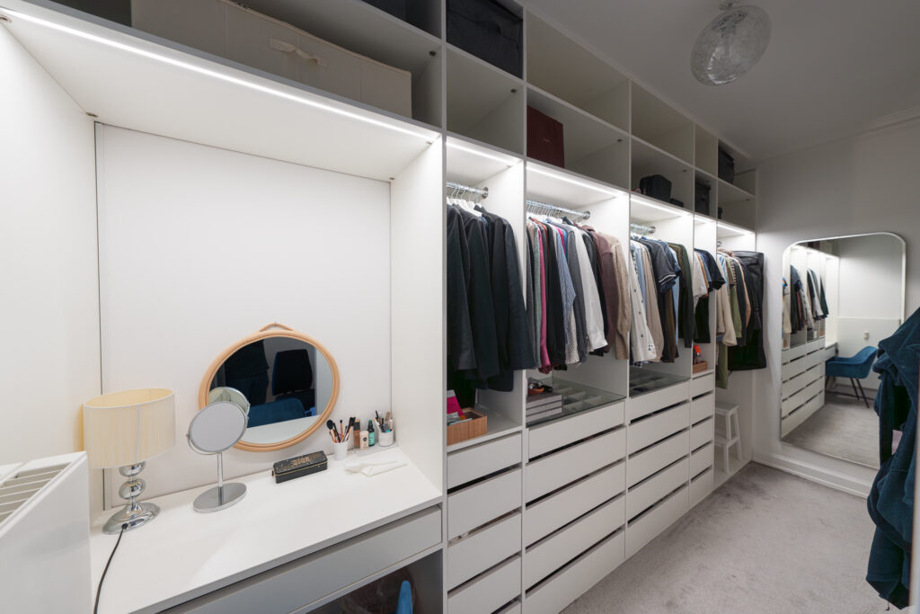 Walk In garderobe