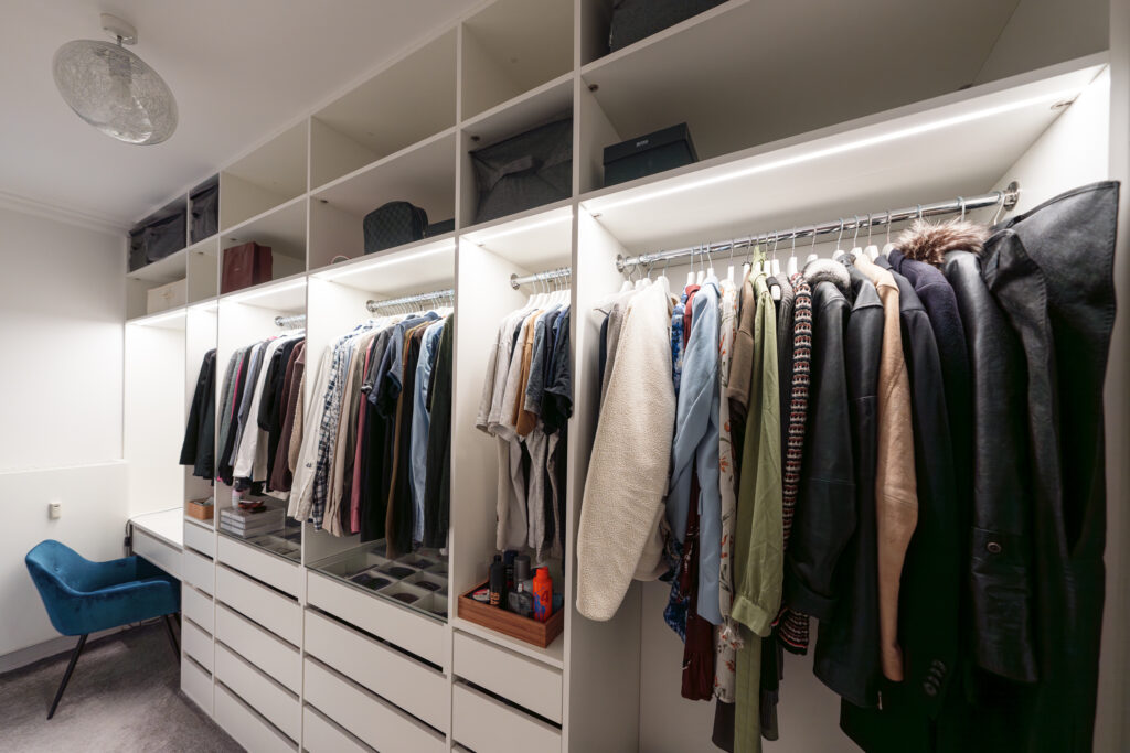 Walk In garderobe